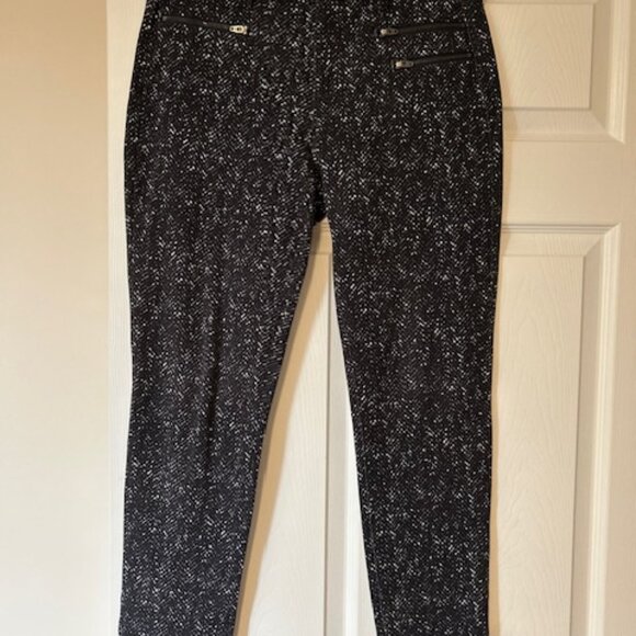 Banana Republic Sloane pants in black and white - Picture 1 of 4